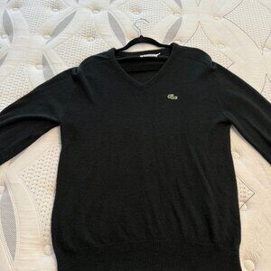 Black Lacoste Izod Sweater (Size Large)